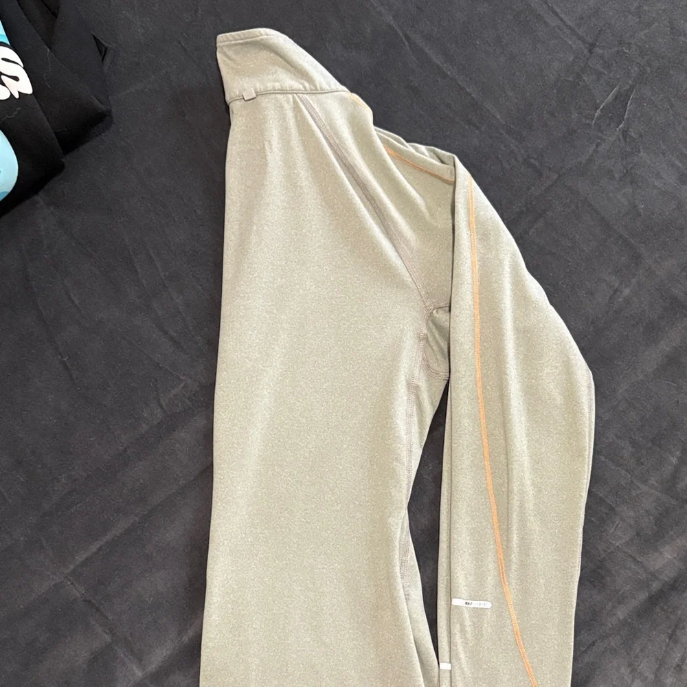 Nike Women's Long Sleeve Top - Gray and Orange - Picture 5 of 9